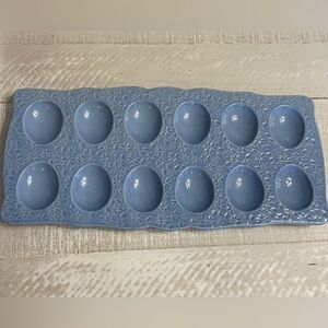 Beautiful Blue Egg Tray by Dolly Parton
